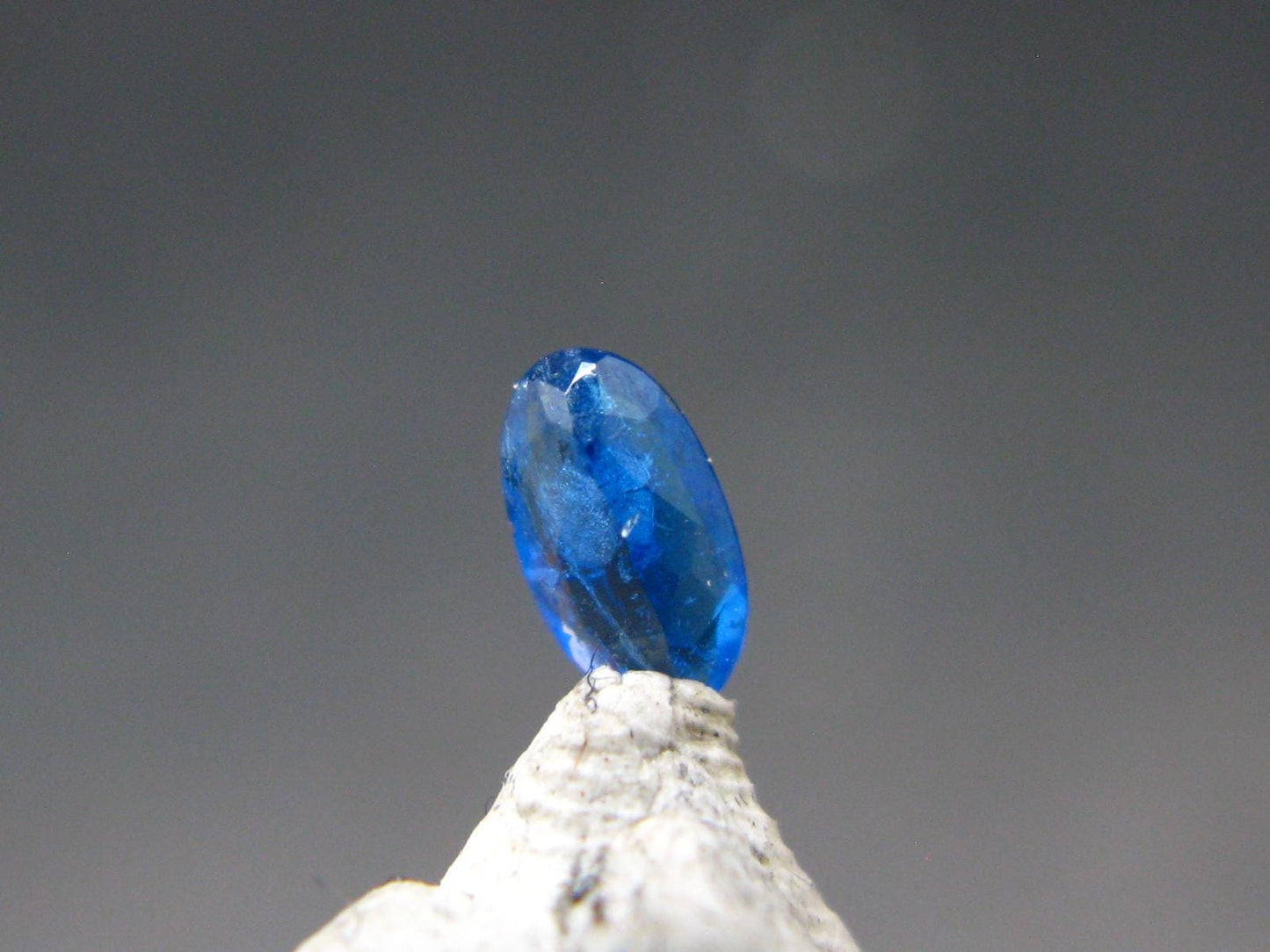 Rare Lazulite Cut Stone from Canada - 0.14 Carats - 5x3mm