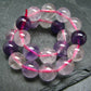 Super 7 Genuine Bracelet ~ 7 Inches ~ 8mm Round Beads