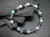 Amazonite, Clear Quartz & Lepidolite Genuine Bracelet ~ 7 Inches ~ 6mm Round Beads