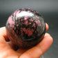 Pink Rhodonite Rodonite Sphere Ball From Canada - 1.9" - 196.54 Grams