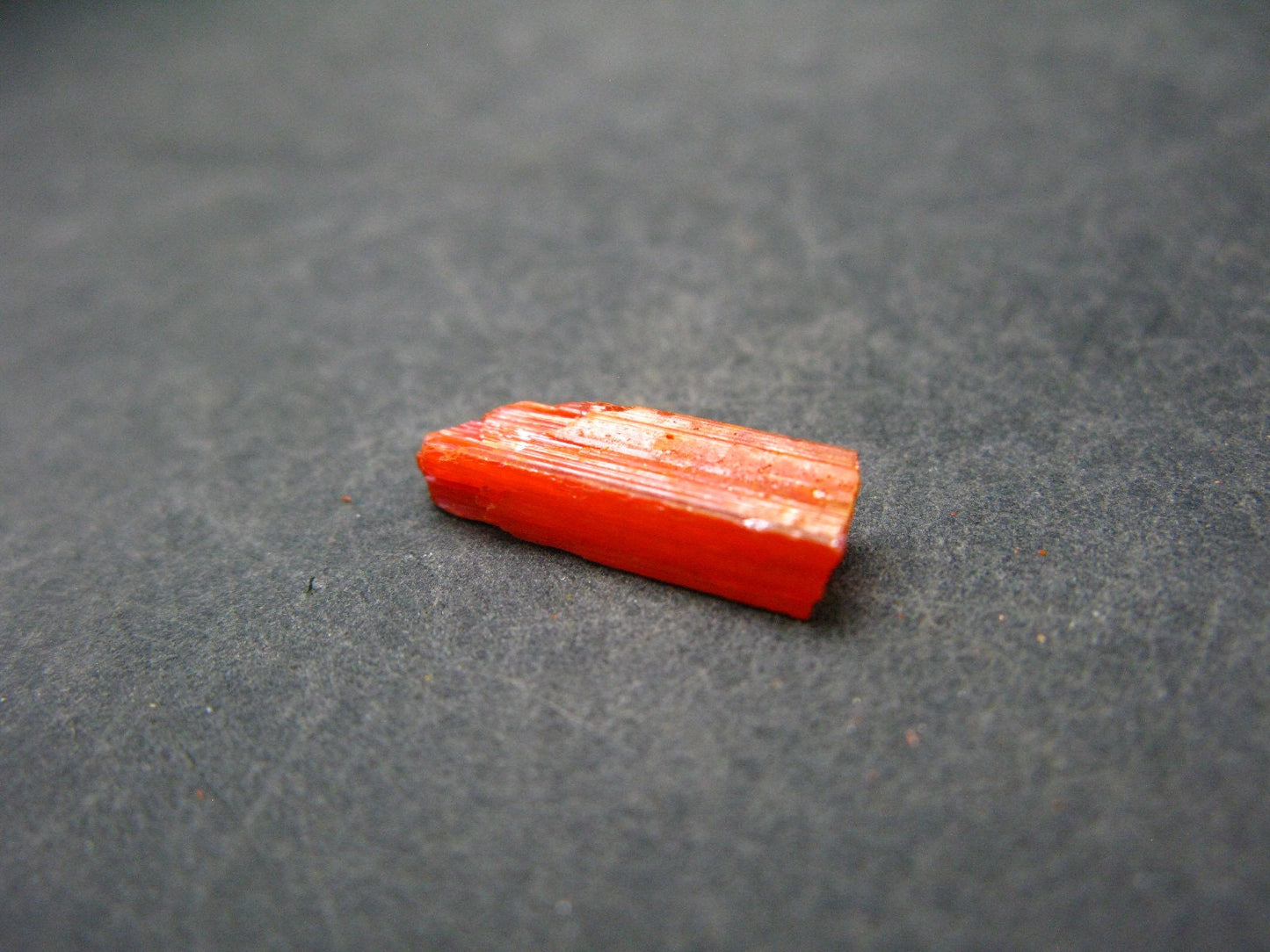 Large Orange Crocoite Crystal From Australia - 0.7" - 4.2 Carats