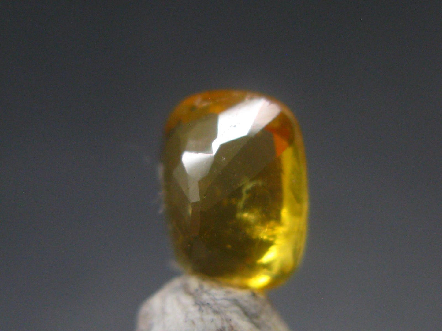 Rare Gem Chondrodite Cut Stone from Afghanistan - 1.28 Carats