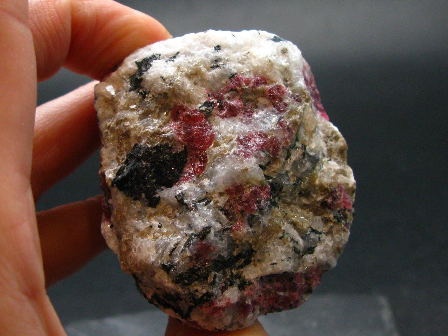 Rare Red Eudialyte from Quebec, Canada - 2.1" - 97.0 Grams