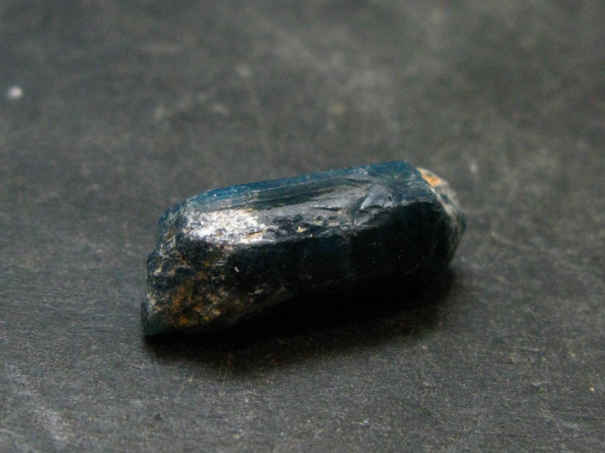 Large Neon Blue Apatite Crystal From Brazil - 0.9" - 3.04 Grams