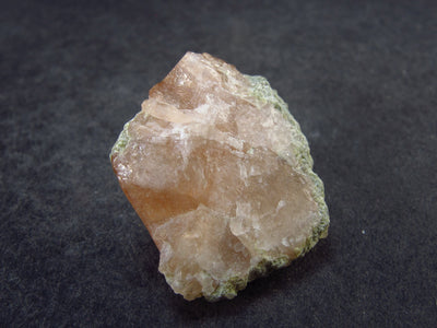 Hessonite Garnet Crystal from Jeffrey Mine, Quebec Canada - 0.8" - 6.55 Grams
