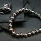 Meteorite Gibeon Genuine Bracelet ~ 7 Inches ~ 8mm Round Beads