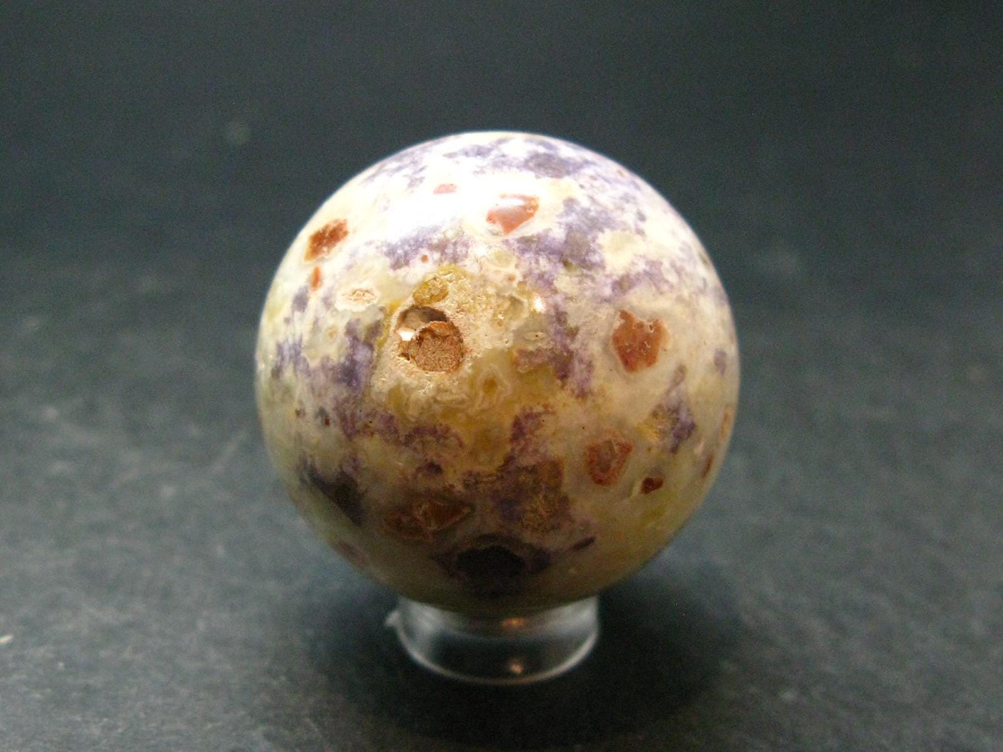 Natural Tiffany Stone Violet Opal polished Sphere Ball from USA - 1.3" - 50.08 Grams