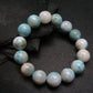 Larimar Genuine Bracelet ~ 7 Inches ~ 13mm Round Beads