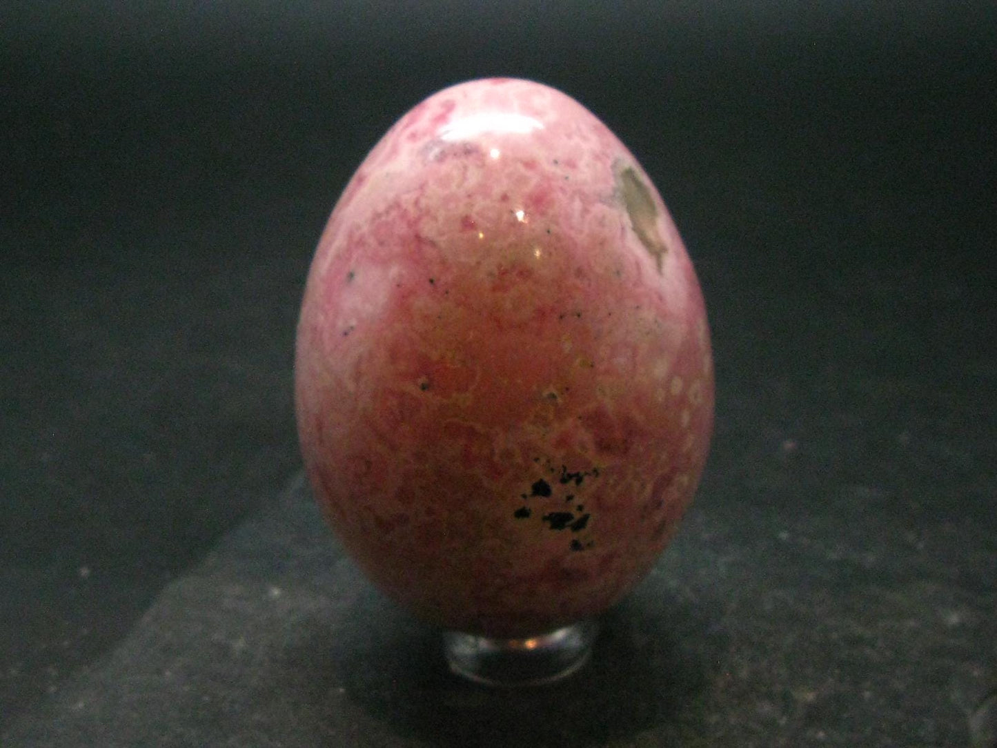 Rhodochrosite Egg from Argentina - 2.2" - 180 Grams