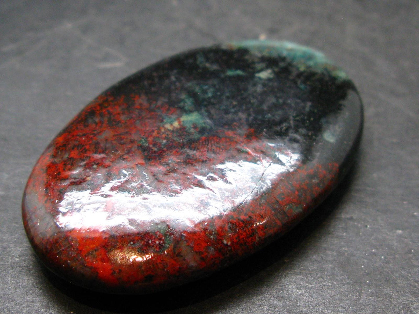 Crimson Cuprite Polished Stone from Mexico - 2.1" - 36.92 Grams