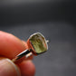 Chrysoberyl Silver Ring From Brazil - 2.07 Grams - Size 8