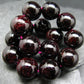 Garnet Almandine Genuine Bracelet ~ 7 Inches ~ 12mm Round Beads
