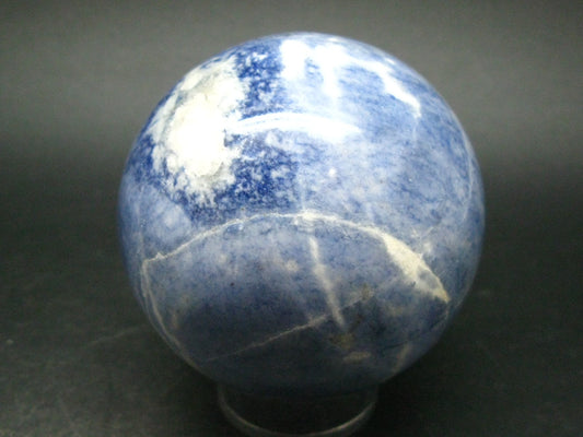 Beautiful Blue Afghanite Sphere Ball from Afghanistan - 2.4"