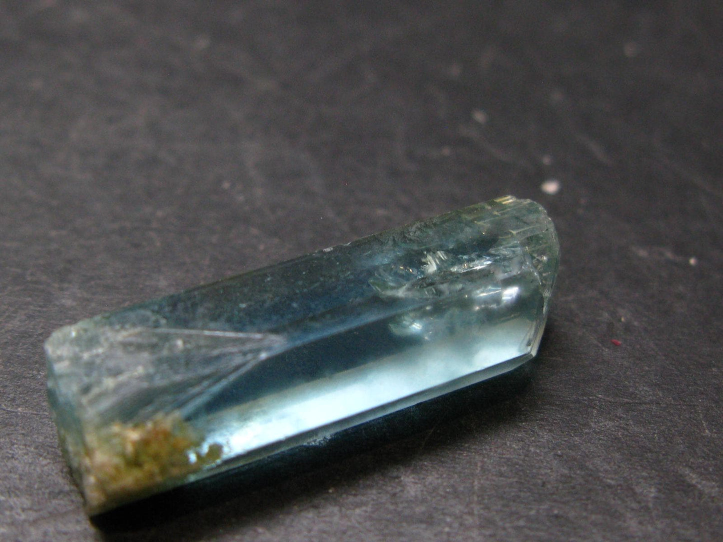 Gem Aquamarine Crystal Blue Beryl From Vietnam - 5.11 Grams - 1.3"