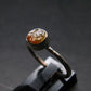Sphalerite Silver Ring From Spain - Size 6 - 1.83 Grams