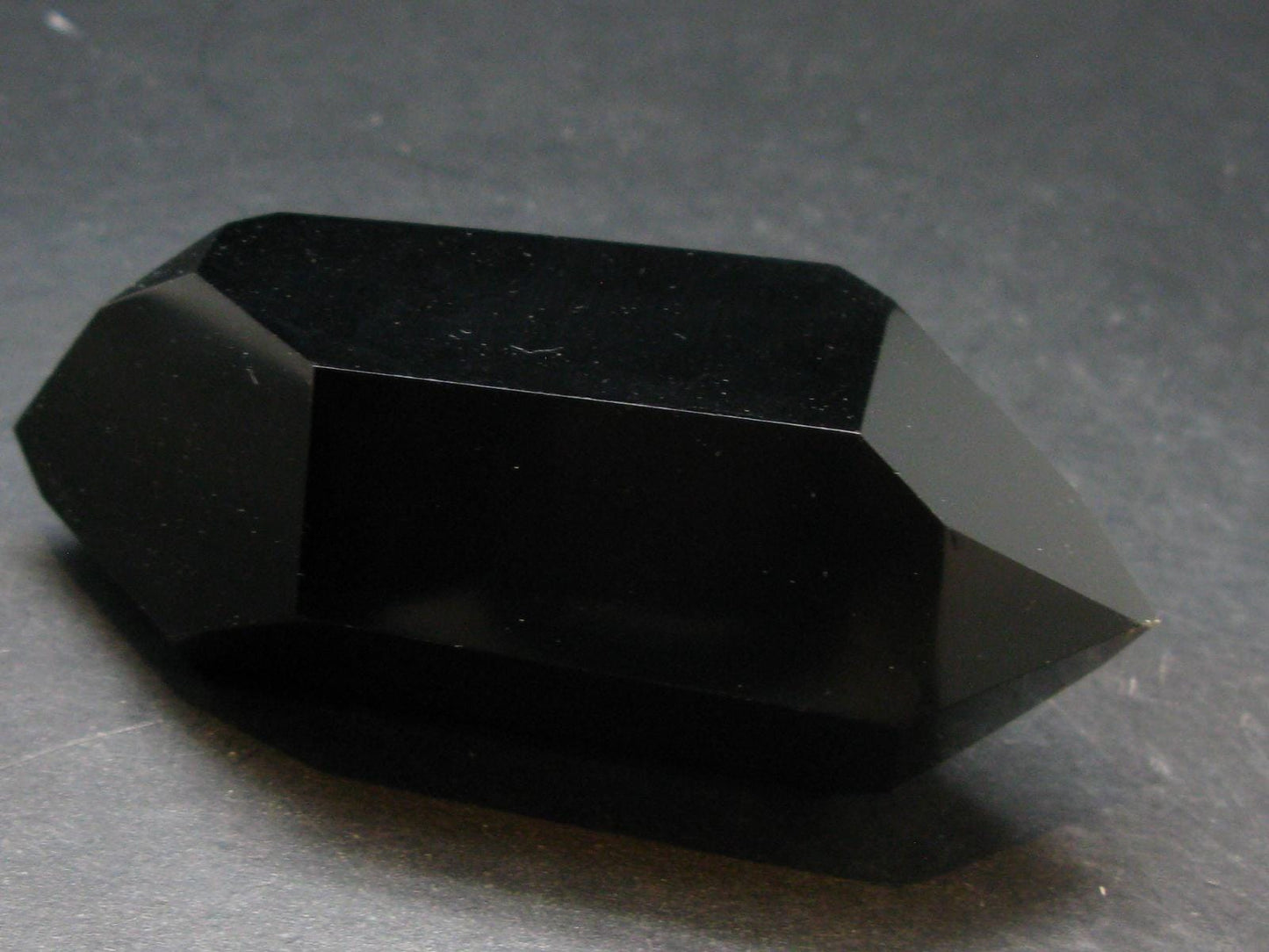 Black Obsidian Polished Stone From Mexico - 3.6"