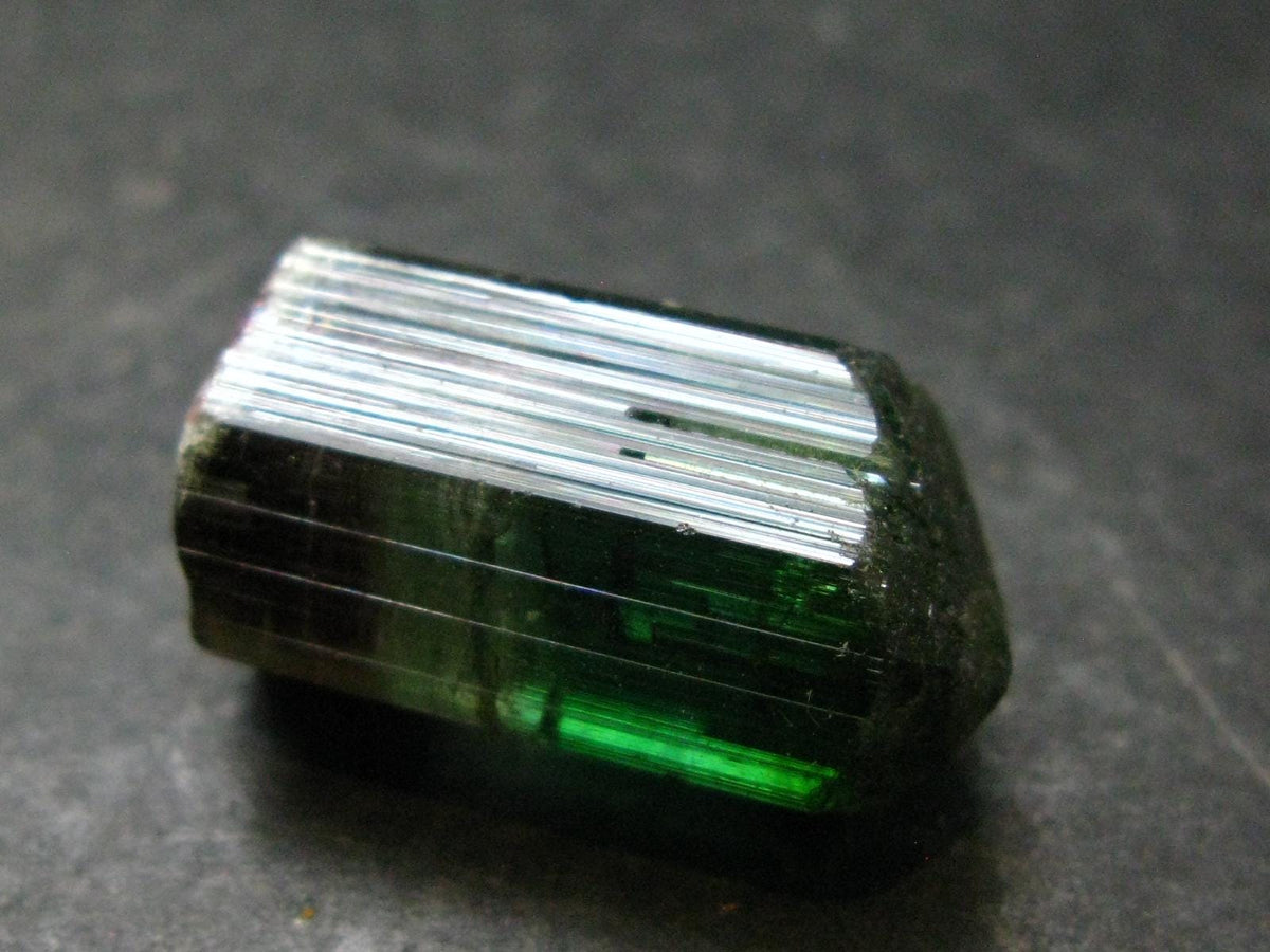 Rare Watermelon Tourmaline Crystal From Brazil - 0.9"
