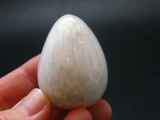 Large Scolecite Egg From India - 1.6"