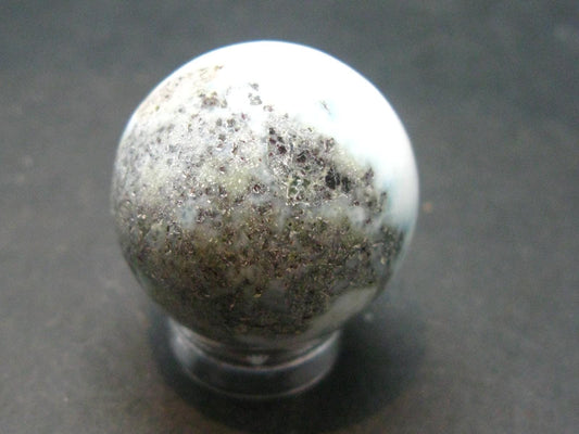 Larimar Sphere From Dominican Republic - 0.9" - 23.63 Grams