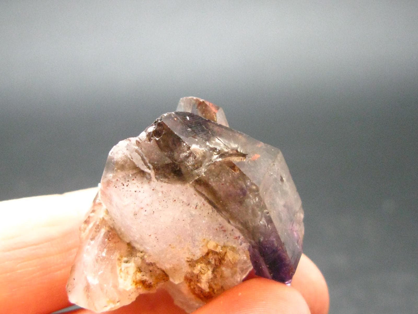 Rare Brandenberg Brandberg Amethyst Quartz Crystal From Namibia - 1.2"