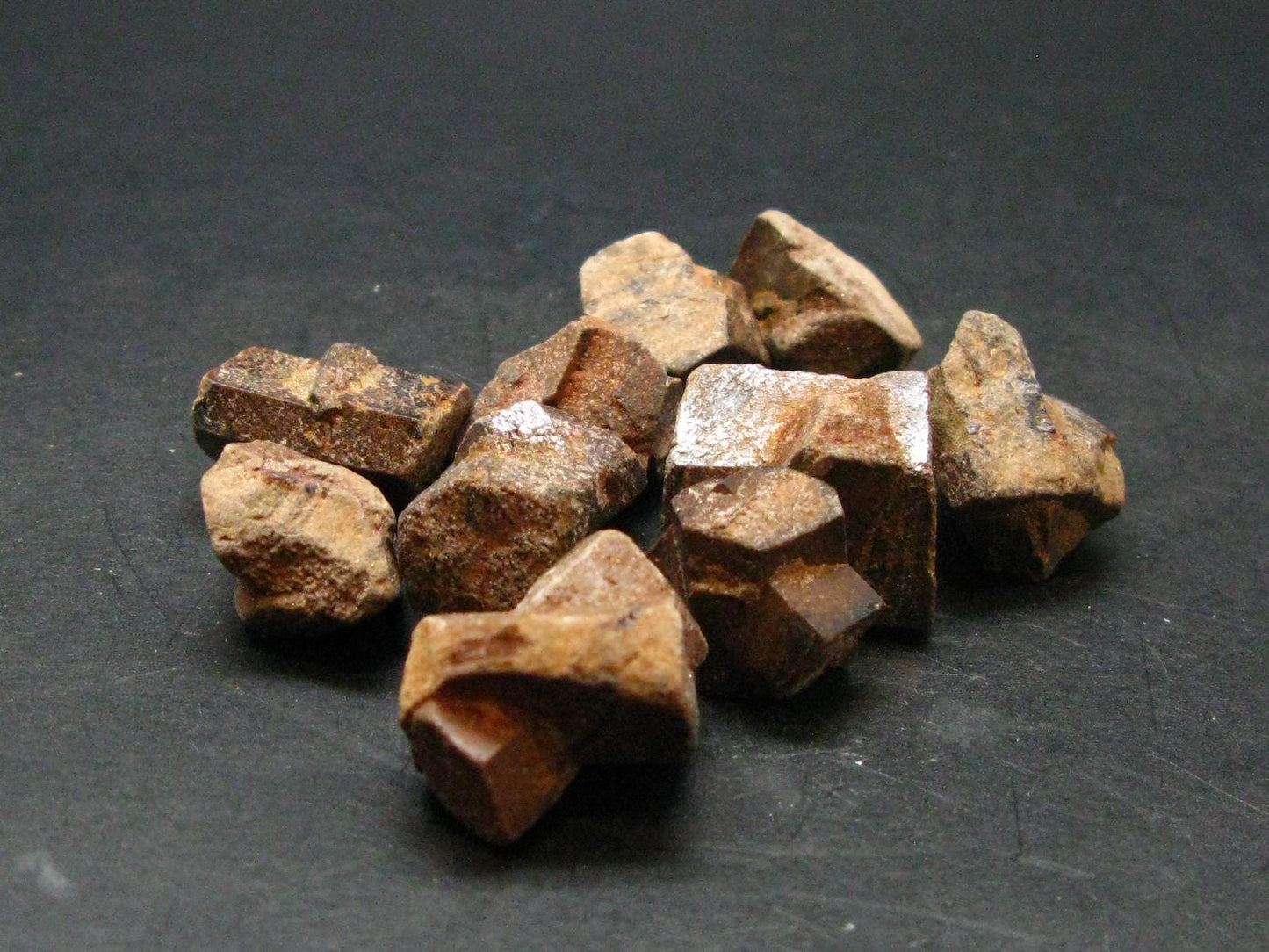 Lot of 10 Perfect Staurolite Crystals from USA - 37.94 Grams