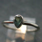 Genuine Alexandrite Gem Silver Ring From Russia - Size 6 - 1.47 Grams
