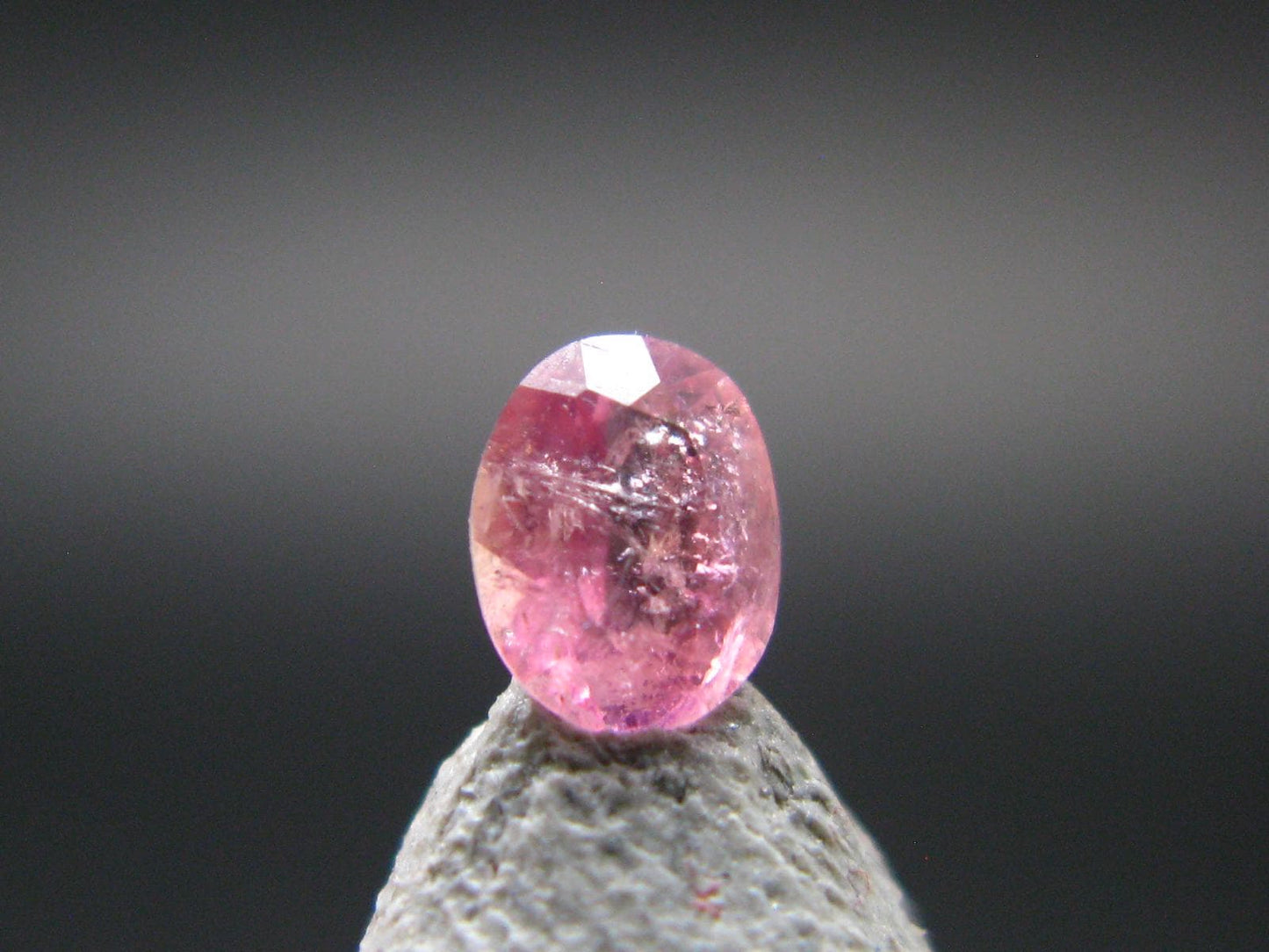 Rare Large Pezzottaite Pink Beryl Cut Facetted Gem from Madagascar - 0.25 Carats