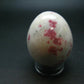 Large Cinnabar in Quartz Egg from Peru - 131.54 Grams - 2.0"