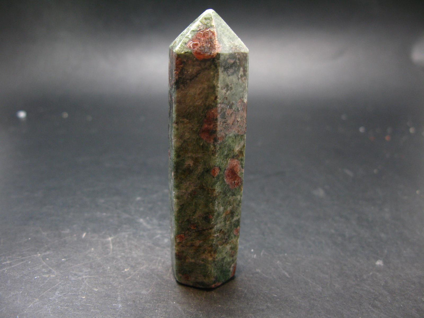 Rare Eclogite Obelisk Pyramid From Norway - 3.5" - 115.45 Grams