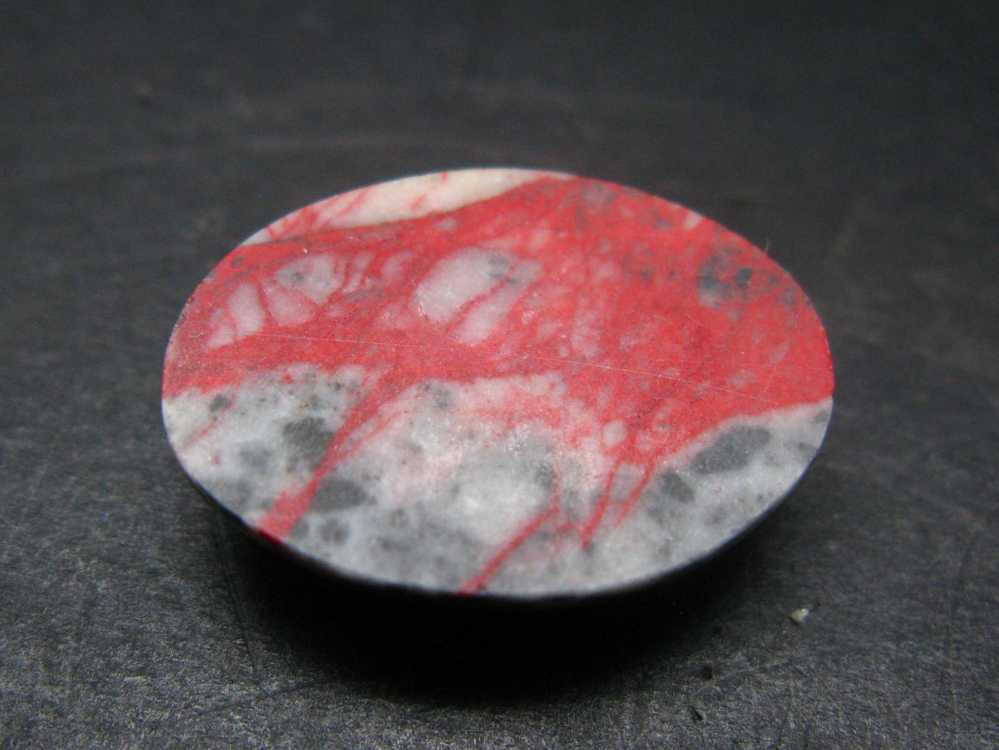 Cinnabar Cabochon from Russia - 4.14 Grams - 23x17mm