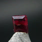 Beautiful Rare Gem Bixbite Red Beryl Emerald Cut Stone From Utah USA - 0.33 Carats - 5x4mm