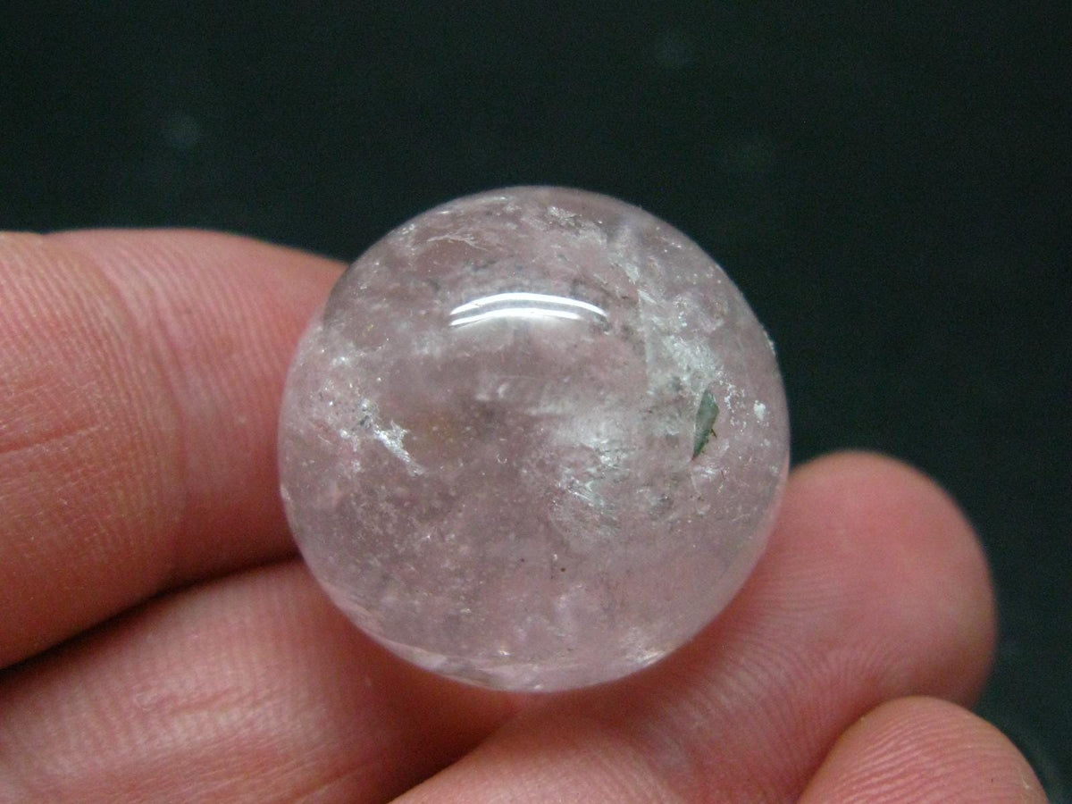 Pink Gem Morganite Sphere Ball From Brazil - 0.9" - 16.82 Grams