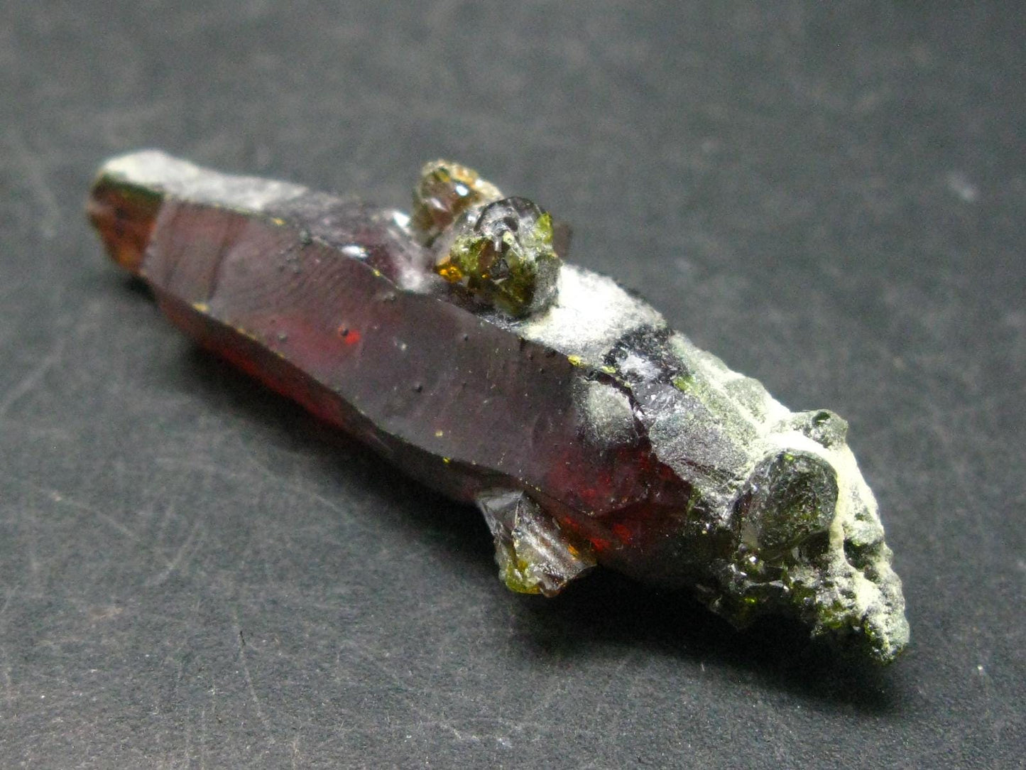 Stunning Fire Red Zincite Zinkite Crystal From Poland - 1.3" - 107.25 Carats