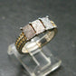 Muonionalusta Meteorite Sterling Silver Ring from Sweden - 3.16 Grams - Size 6