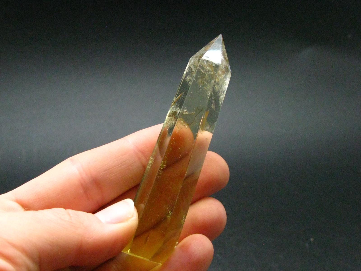 Nice Large Citrine Obelisk from Brazil - 3.0"