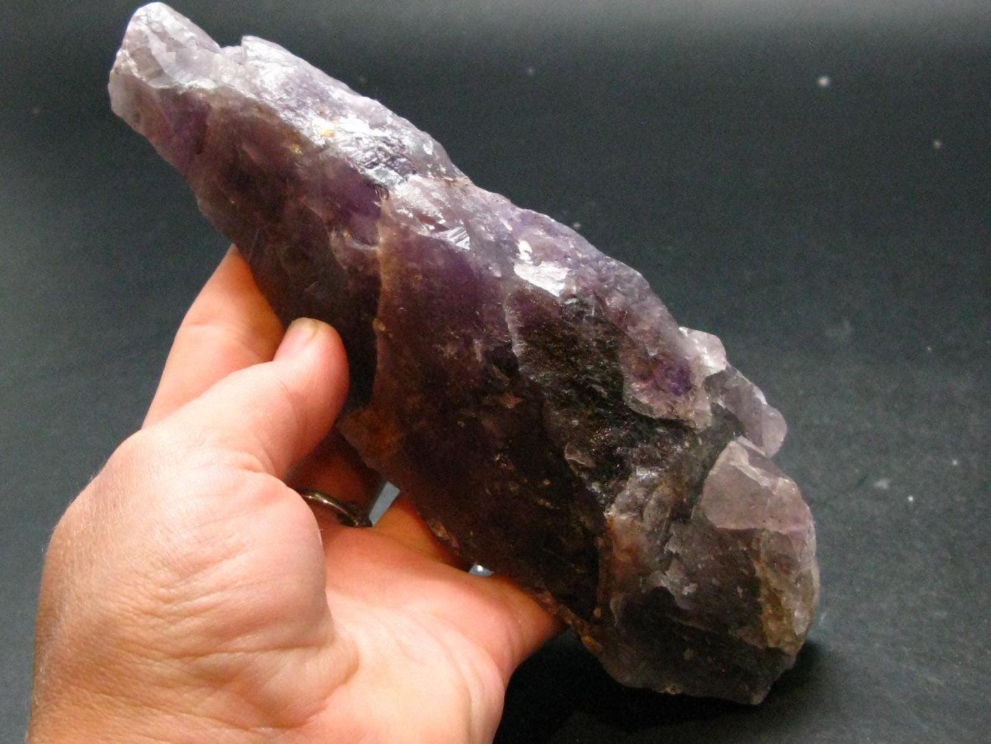 Rare Auralite Super 23 Large Crystal Amethyst From Canada - 6.6"