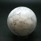 Howlite Sphere White/Grey Veins from South Africa - 2.9”