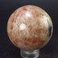 Sunstone Sphere Ball From India - 1.4" - 67.9 Grams