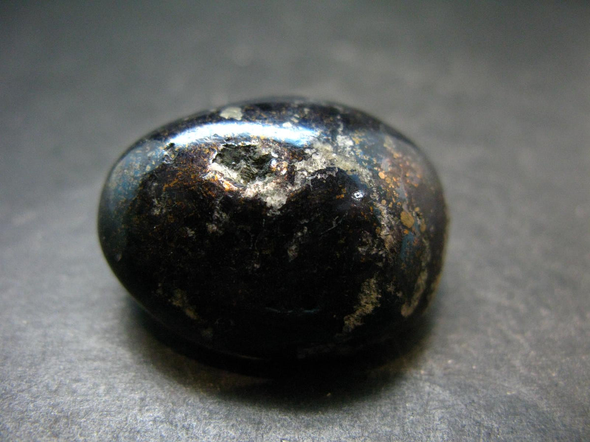 Covelite Covellite Tumbled Stone From Peru - 1.2" - 26.44 Grams