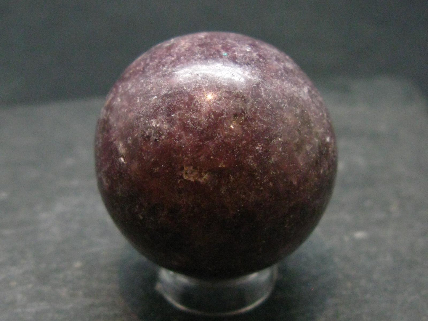 Lepidolite sphere from Brazil - 1.1"
