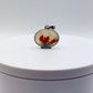 Elegant Dendritic Agate Oval Pendant – Natural Golden Scenic Stone Jewelry