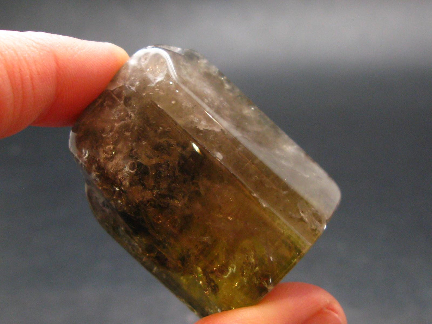 Nice Untreated Unheated Citrine Tumbled Stone from Zambia - 290.0 Carats - 1.6"