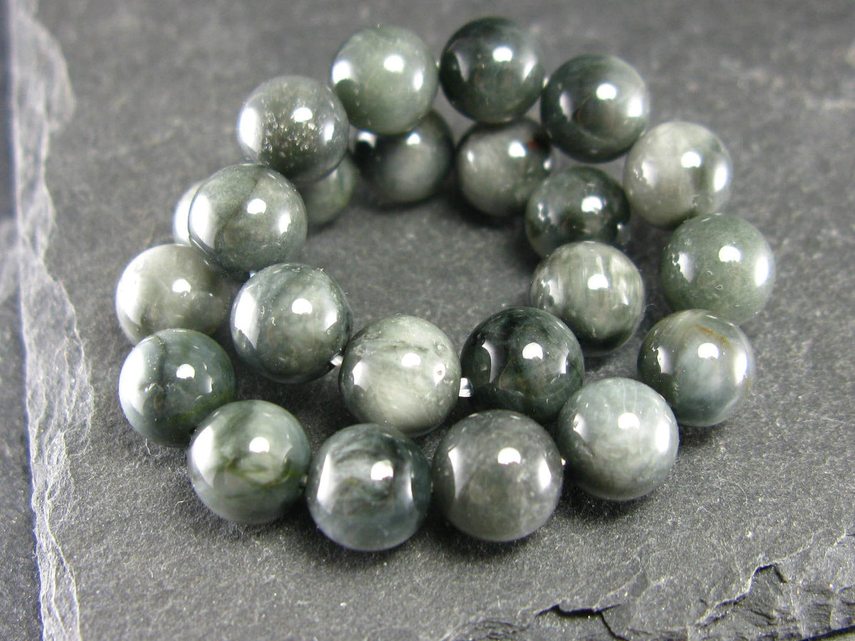 Quartz Cats Eye Eagle Eye Genuine Bracelet ~ 7 Inches ~ 8mm Round Beads