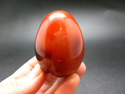 Carnelian Agate Egg From Madagascar - 2.0"