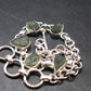 Moldavite Silver Bracelet - 8" - 14.56 Grams