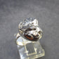 Large Meteorite Campo Del Cielo Sterling Silver Ring from Argentina - 4.90 Grams - Size 6