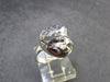 Large Meteorite Campo Del Cielo Sterling Silver Ring from Argentina - 4.90 Grams - Size 6