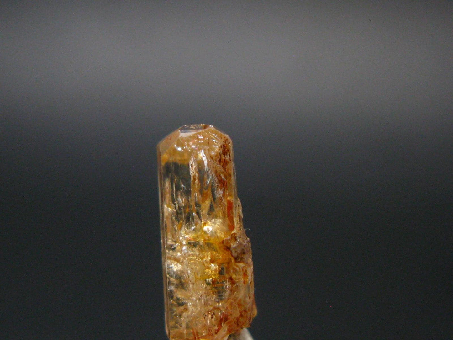 Imperial Topaz Crystal From Zambia - 0.5" - 6.45 Carats