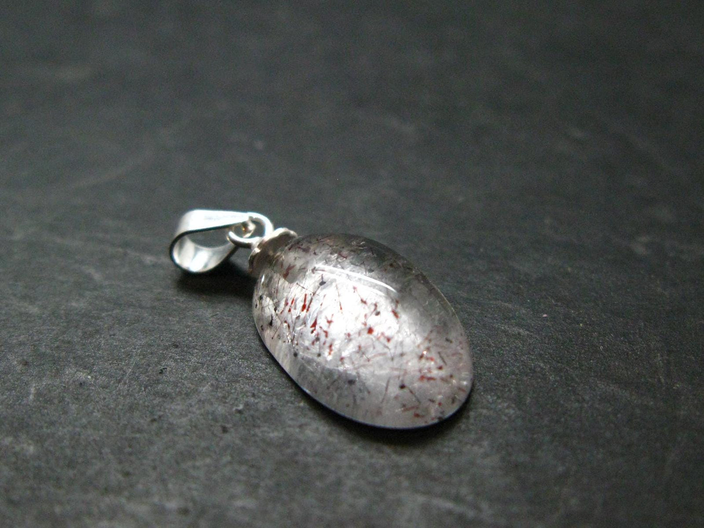 Lepidocrocite Pendant From Brazil - 0.9" - 1.43 Grams