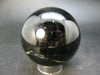 Genuine Black Spinel Sphere Ball From Russia - 2.5" - 525 Grams